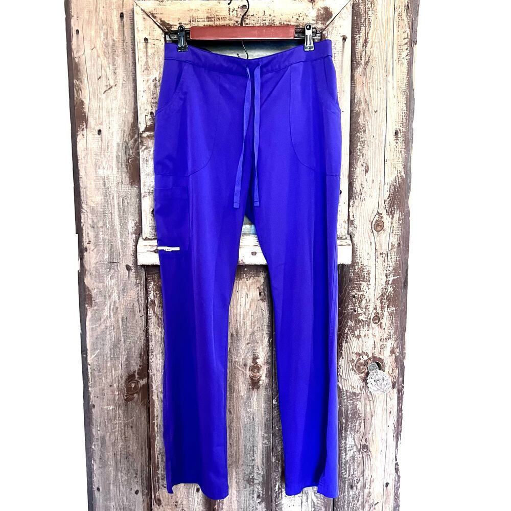 SKETCHERS BY BARCO RELIANCE WOMENS 3 POCKET STRETCH CARGO DRAWSTRING SCRUB PANTS